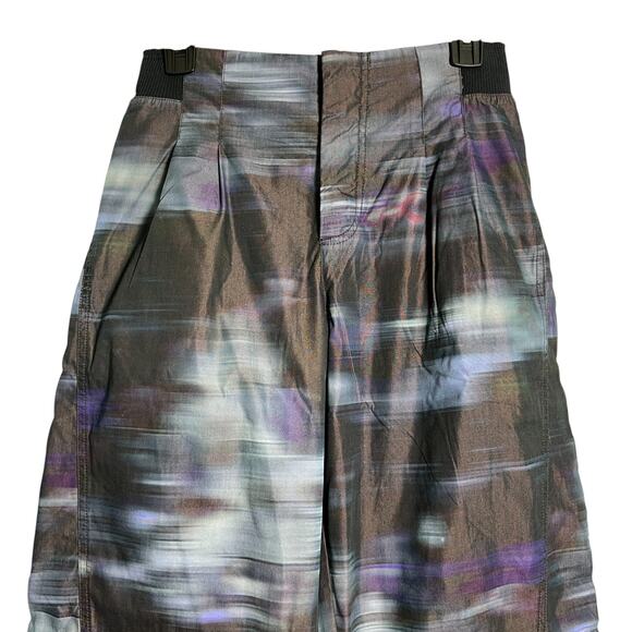 NEW FP Movement Mesmerize Me Shadow Cargo Jogger Size S Pleated Purple Pants NWT - Picture 7 of 12